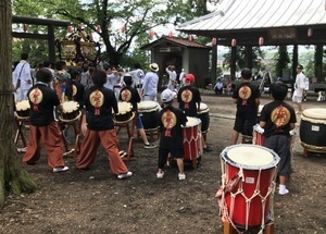 「ワッショイ！生越太鼓！」坂本隼