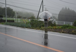 『台風、くるかなぁ？』飯塚　彩楽