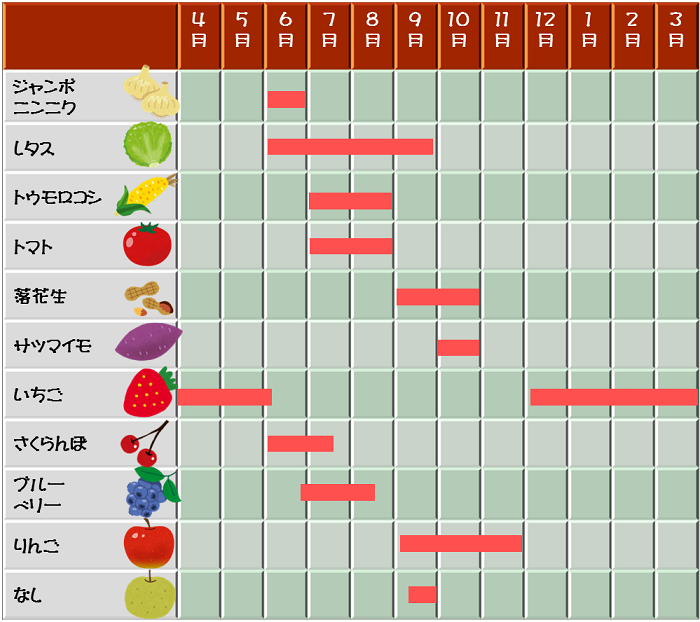 収穫体験