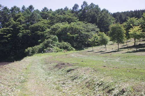 登山道までの道順牛石コース